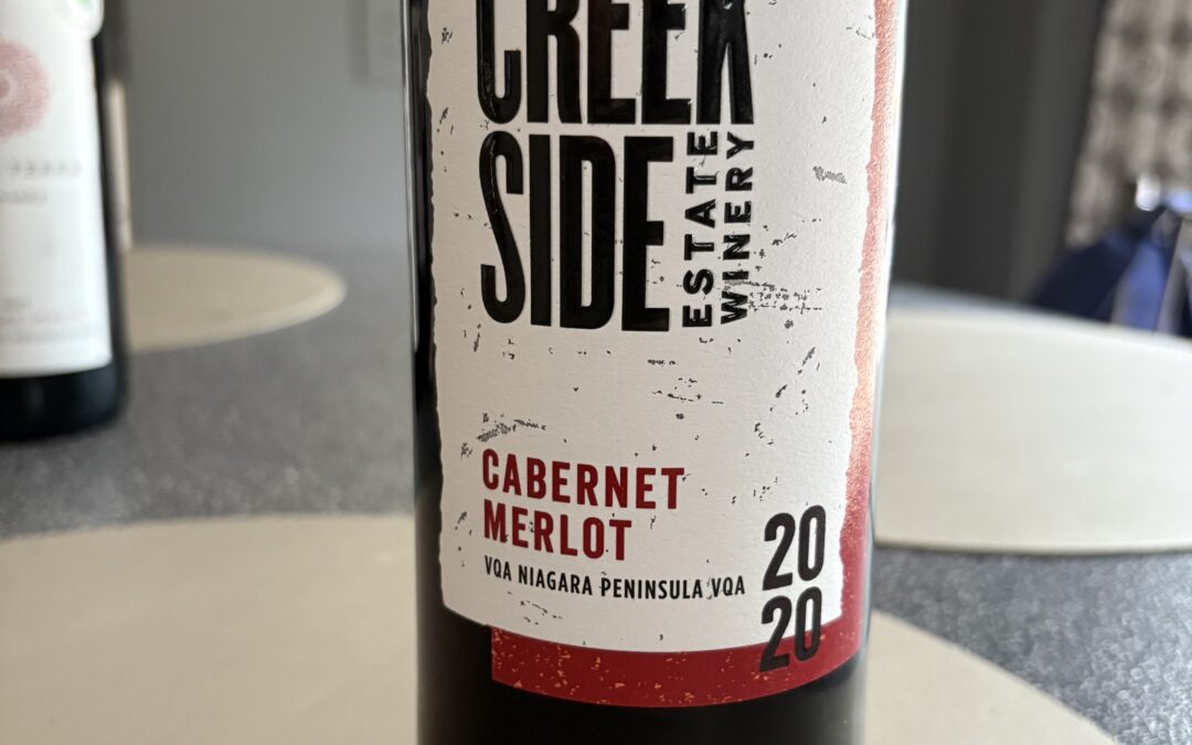CREEK SIDE Cab Merlot